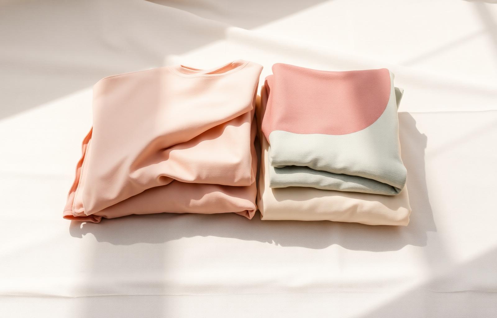 Folded Xylofit innerwear on cream linen